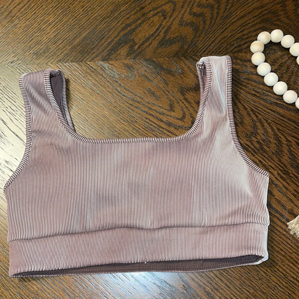 Enavant ENVT Brown Sports Bra Size S - NWOT